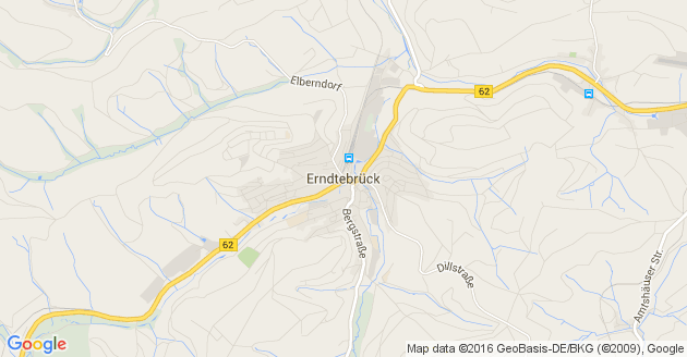 Karte Erndtebrück