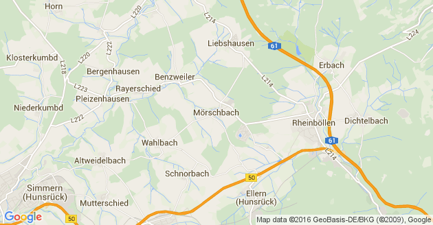 Karte Mörschbach