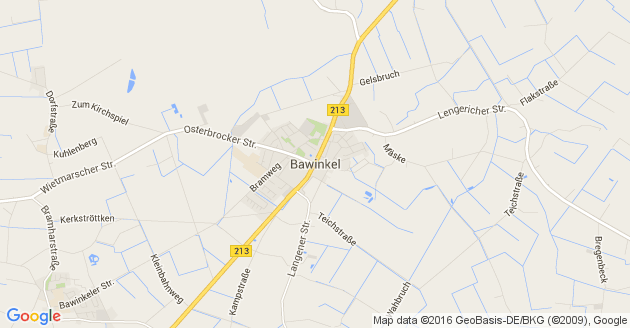 Karte Bawinkel