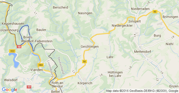 Karte Geichlingen