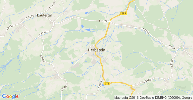 Karte Herbstein