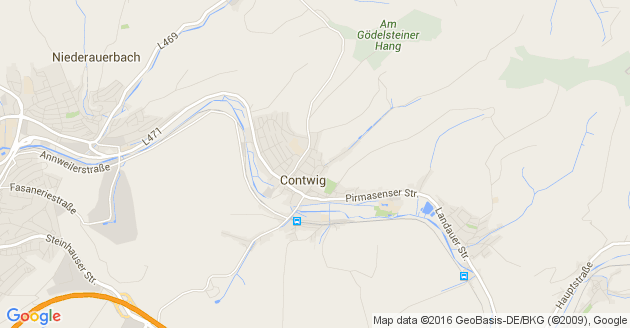 Karte Dörrenbach in der Pfalz