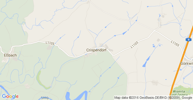 Karte Crispendorf            