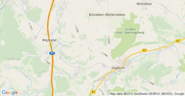 Karte Hohes Kreuz