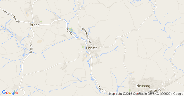 Karte Ebnath