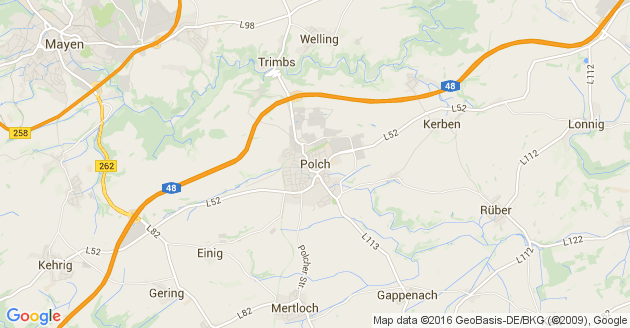 Karte Polch