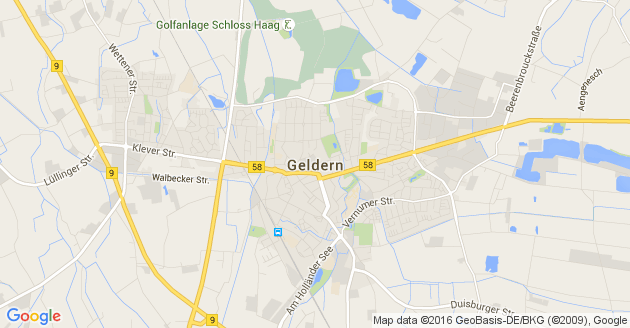 Karte Geldern