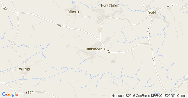 Karte Binningen