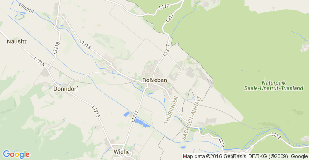 Karte Roßleben
