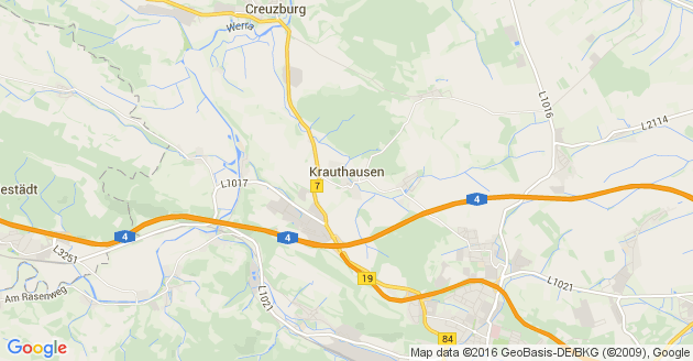 Karte Krauthausen