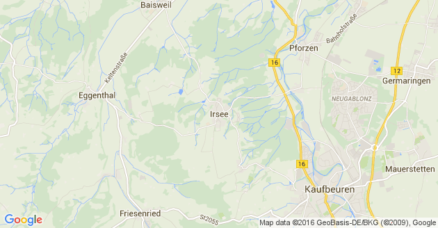 Karte Irsee