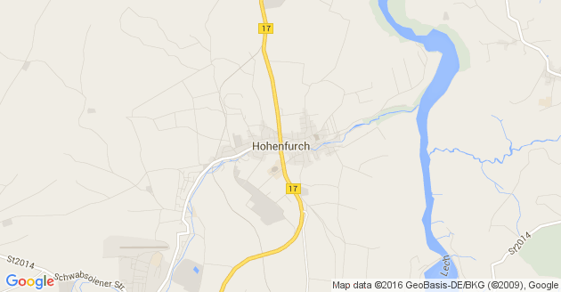 Karte Hohenfurch