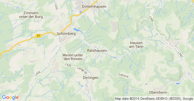 Karte Ratshausen