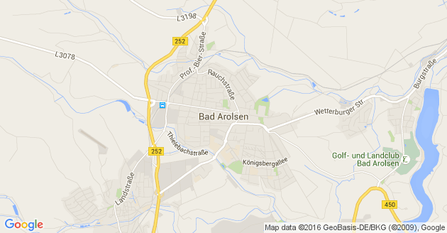 Karte Bad Arolsen