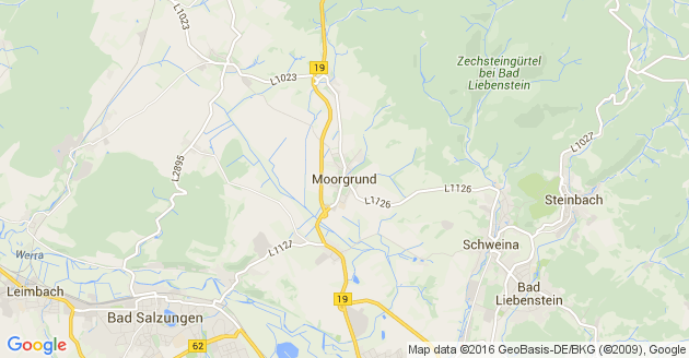 Karte Moorgrund