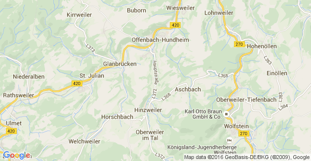 Karte Nerzweiler
