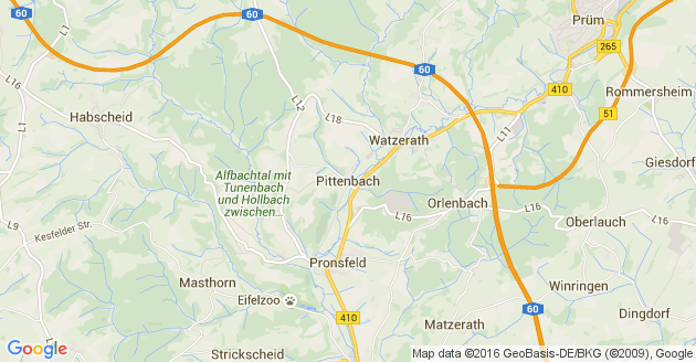 Karte Pittenbach