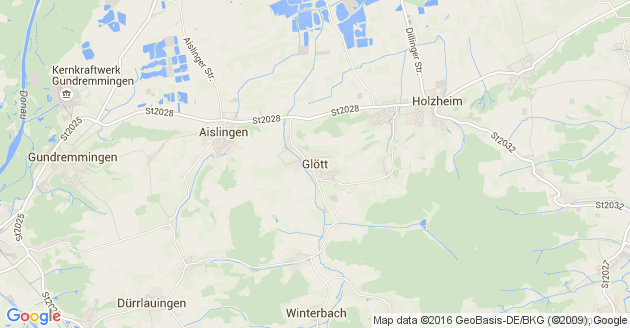Karte Glött