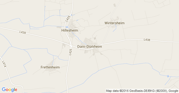 Karte Dorn Dürkheim
