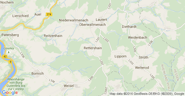Karte Rettershain