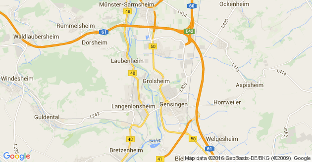 Karte Grolsheim