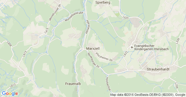 Karte Marxzell