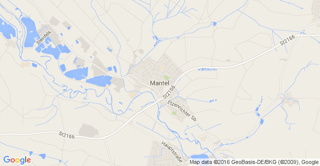 Karte Mantel