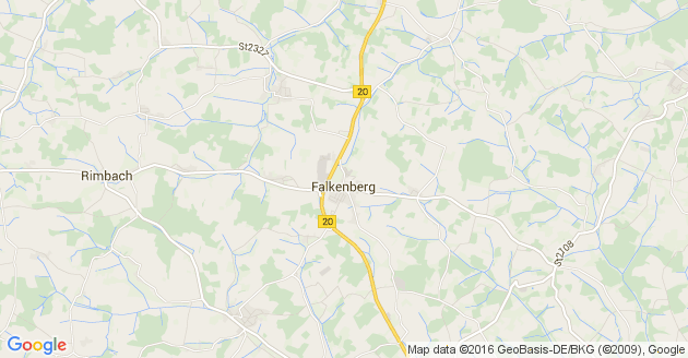 Karte Rimbach bei Eggenfelden