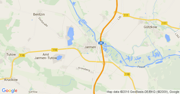 Karte Jarmen