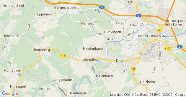 Karte Heistenbach