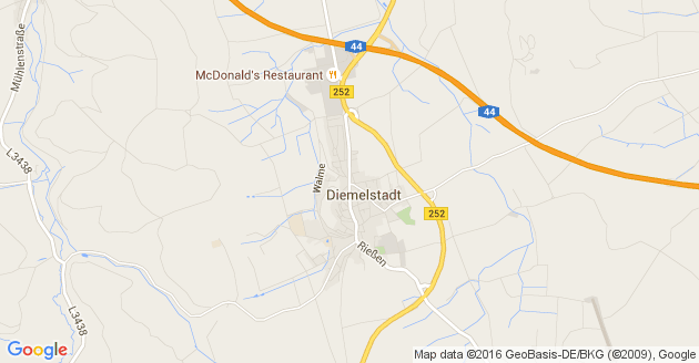 Karte Diemelstadt