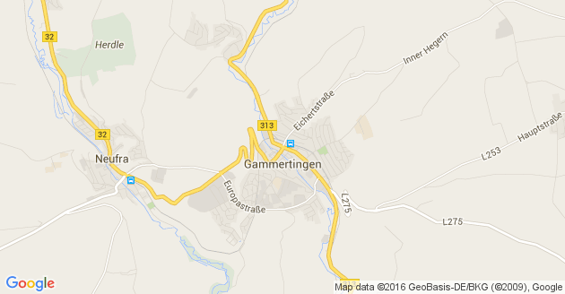 Karte Gammertingen