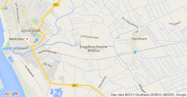 Karte Engelbrechtsche Wildnis