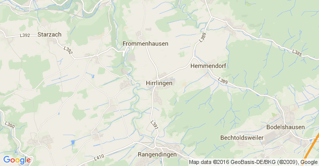 Karte Hirrlingen