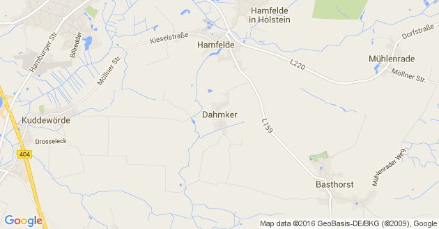 Karte Dahmker