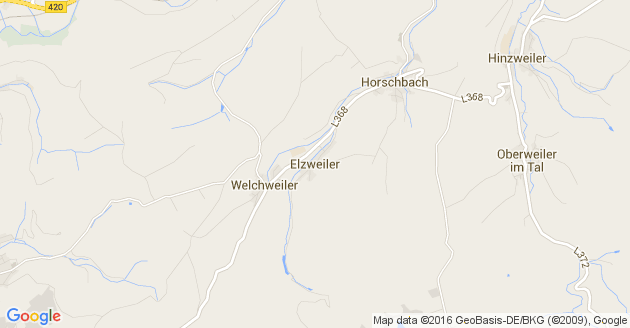 Karte Elzweiler