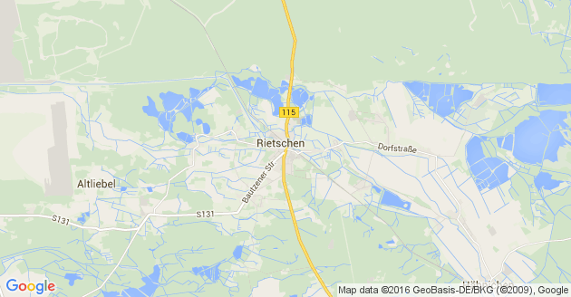 Karte Rietschen