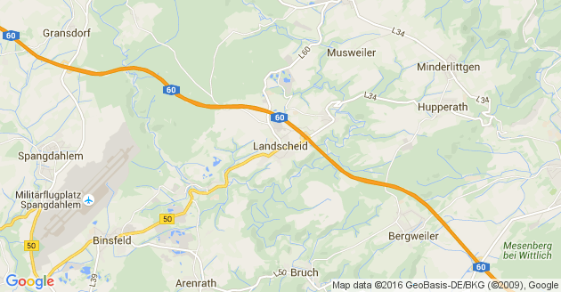 Karte Landscheid