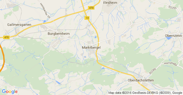Karte Marktbergel
