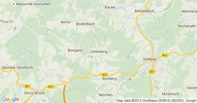 Karte Gelenberg