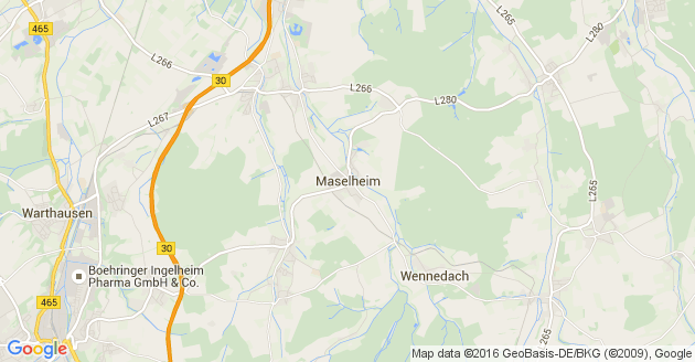 Karte Maselheim