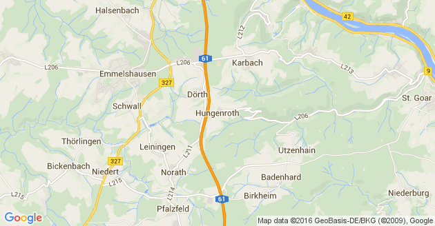 Karte Hungenroth