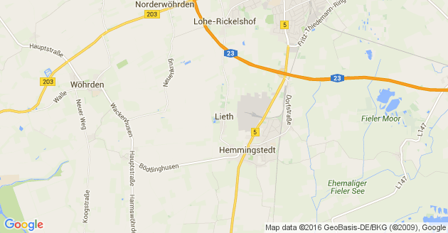 Karte Lieth