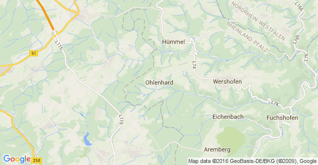 Karte Ohlenhard