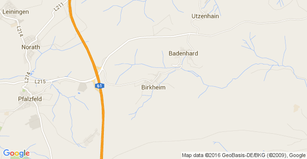 Karte Birkheim