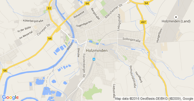 Karte Holzminden