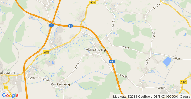 Karte Münzenberg