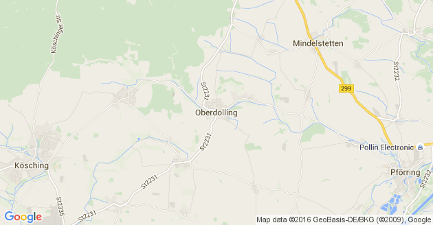Karte Oberdolling