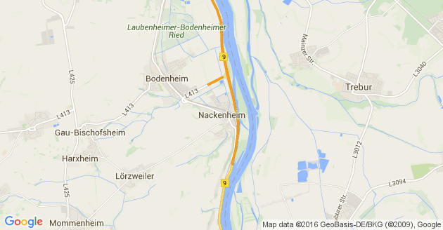 Karte Nackenheim