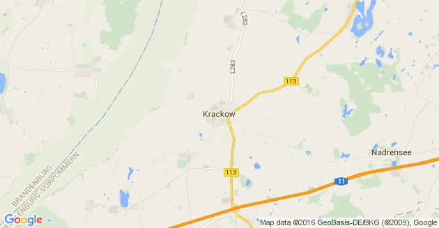 Karte Glasow Post Krackow